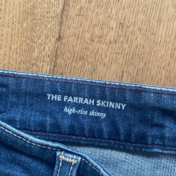 AG (Adriano Goldschmied) ‘The Farrah’ High-rise Skinny Jeans sz31R - Picture 7 of 7